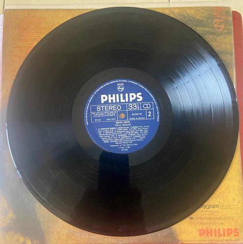 Lp Raul Seixas - Novo Aeon Original (Usado)