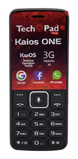 Celular Tech Pad Kaios One 3g 4 Gb 512 Mb Ram 2.4 PuLG Wi-fi