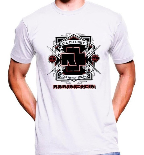 Camiseta Premium Dtg Rock Estampada Rammstein 03