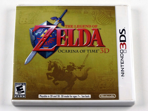 The Legend Of Zelda Ocarina Of Time 3d Original Nintendo 3ds