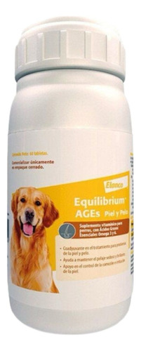Vitaminas Perros Equilibrium Age S Piel Y Pelo 60 Tabletas
