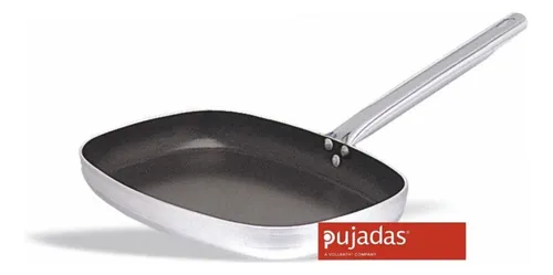 Sartén Rect.p/pescado,alum.antiad.38x26cm Pujadas Gris