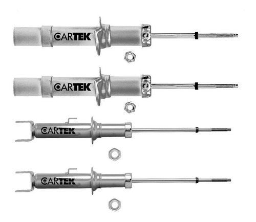4 Amortiguadores Cartek Del/tras Dodge Stratus 1995-06 Sedan