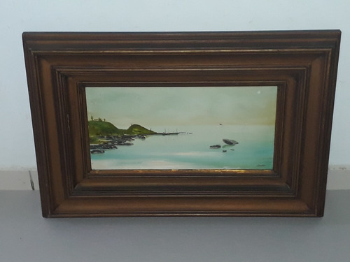 1887- Eduardo Camões Ose 62x42cm Com Moldura - Marinha. (Usado)