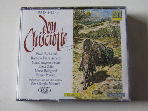 Don Quijote: Paisiello Nuova Era Italia 1991.impecables.