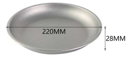 Z Plato De Titanio Vajilla Utensilios De Cocina Plato