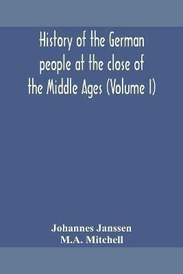 Libro History Of The German People At The Close Of The Mi...