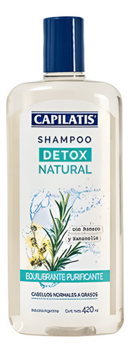 Kit Shampoo + Enjuague Detox Purificante X 410ml Capilatis