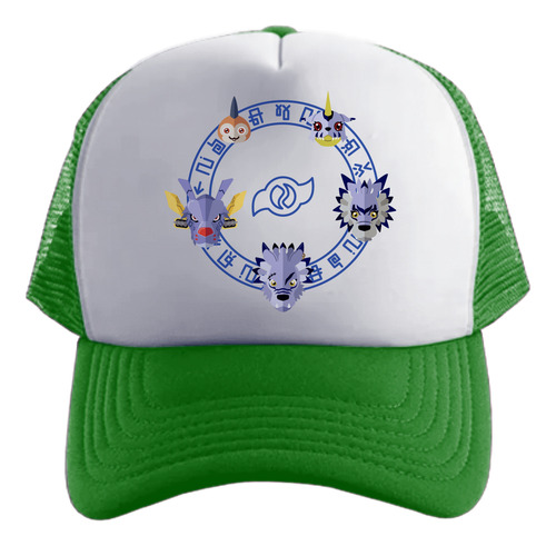 Digimon Gabumon Evoluciones Gorra Friki Tu Eres Verde Talle Único Regulable Digimon Gabumon Evoluciones