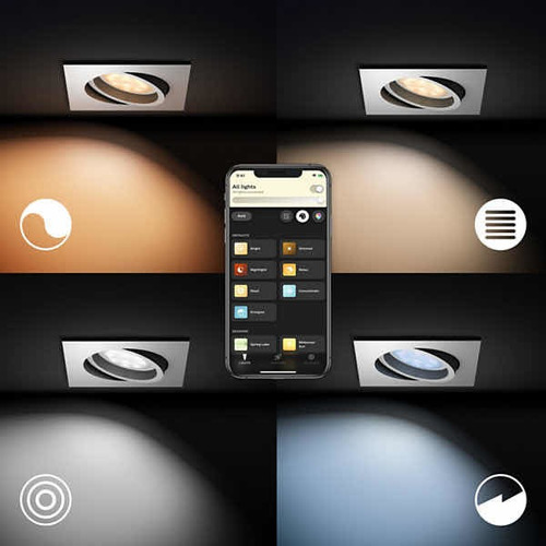 Imagen 8 de 9 de 6 Pack Philips Hue Gu10 White&color Ambience Bt