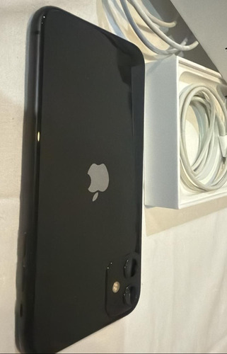 Apple Iphone 11 (128 Gb) - Negro En Caja Excelente Estado Negro (Usado)