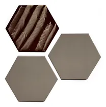 Comprar Azulejo Cerámico Hexagonal Revestimiento De Pared 20x23cm