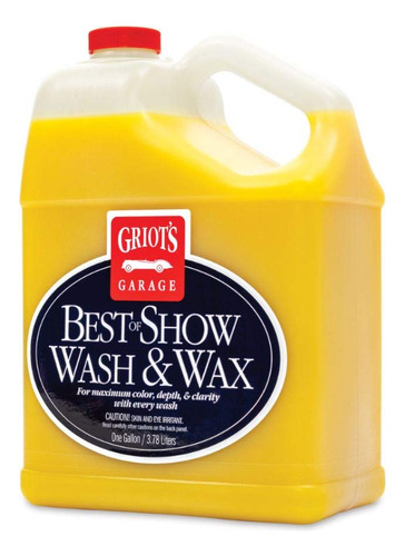 Griots Garage  Lo Mejor De Show Wash And Wax Galón