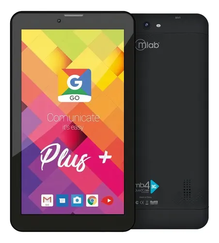 Mlab Tablet 7"" Con Red Móvil 16Gb Color Black 1Gb De