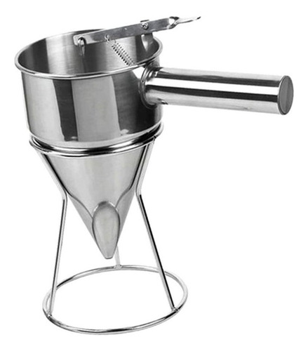 Funil Inox Dosador Confeiteiro