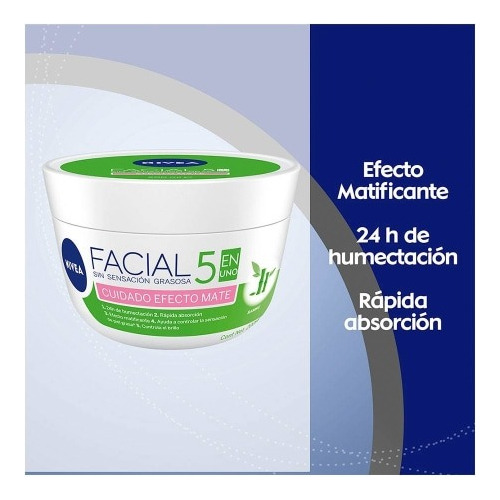 Kit Nivea Efecto Mate; Agua Micelar Y Crema Facial Mixta