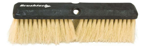 Cepillo Para Aplicación De Impermeabilizantes Barrido Polvos Color Negro