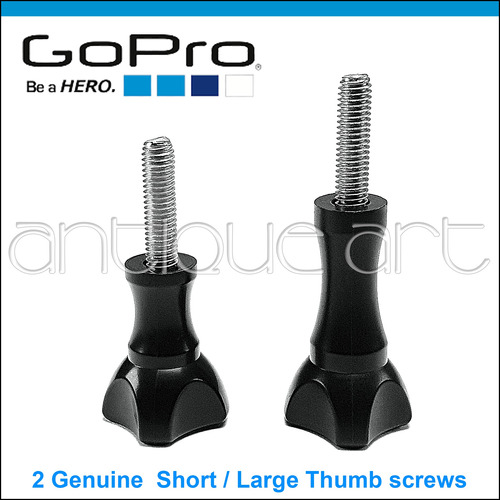 A64 2 Tornillos Gopro Corto Y Largo Short Large Thumb Screw