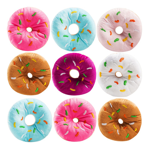 Almohada De Peluche Con Forma De Donut Bedwina, Paquete De 1