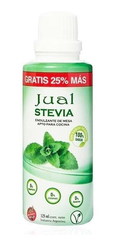 Edulcorante Stevia Natural Liquido Jual 100 Ml - De Bolsillo