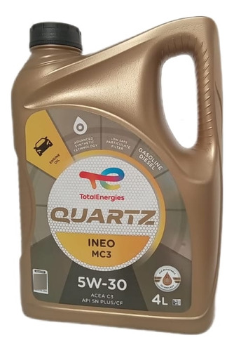Aceite Total Quartz Ineo Mc3 5w-30 C3 Sintetico 4lt