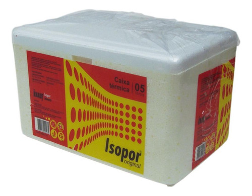 Caixa Termica 5l Isopor Sem Alca 286x185x176mm