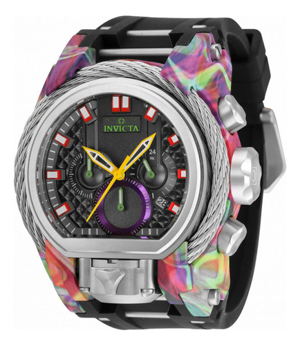 Reloj Para Hombres Invicta Bolt 35465 Negro, Acero