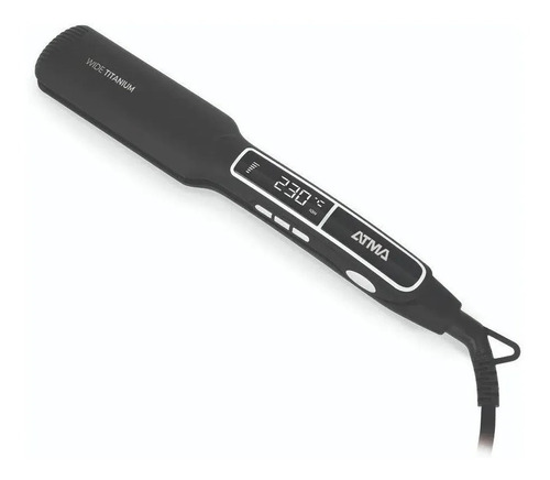 Planchita De Pelo Atma Pl8862n Titanium Digital Ancha 230°c