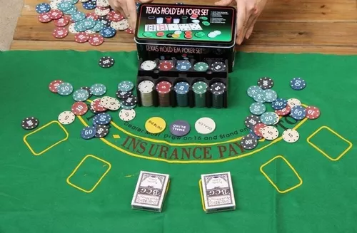 Jogo De Poker Profissional Chips 200 Fichas Com Toalha