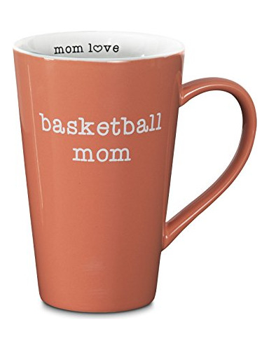 Taza Latte Basketball Mom, 18 Oz, Amor De Mam