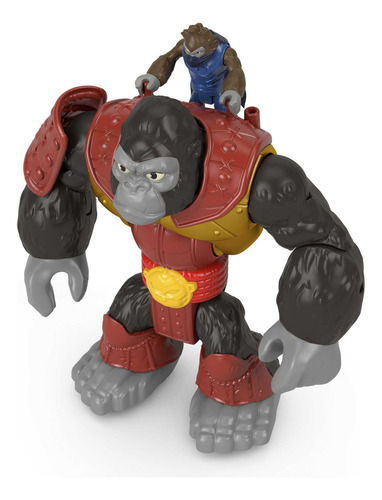 Imaginext Mundo Aventura Figura De Acción Gorila Samurai