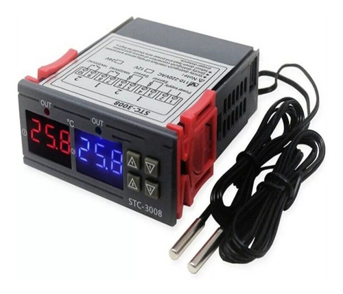 Controlador De Temperatura Doble (dual)stc-3008