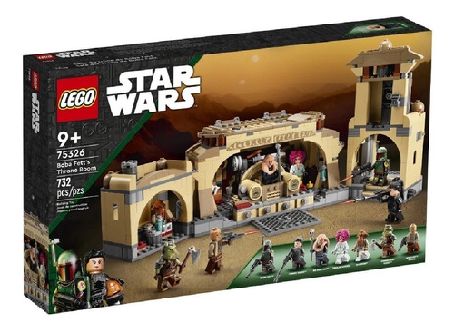 Lego Star Wars 75326 Sala Do Trono De Boba Fett  732 Pcs