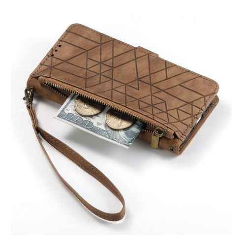 Funda De Piel Tipo Cartera Para Honor X8c X8b X8a