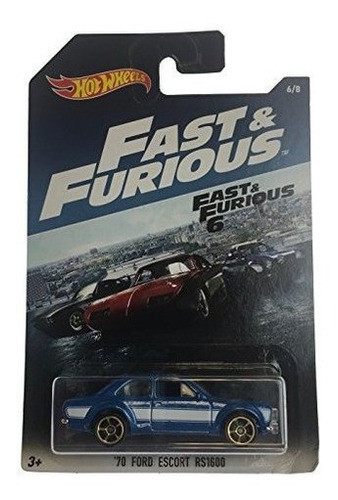 Hot Wheels 2017 Fast And Furious 70 Ford Escort Rare