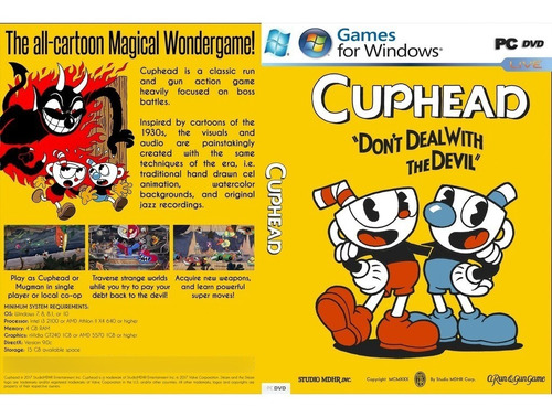 Cuphead Español Pc Versión Full.