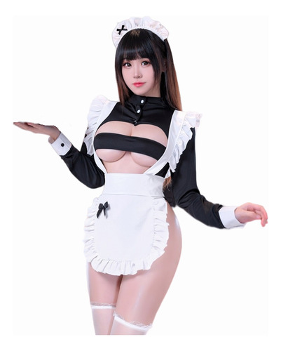 Conjunto De Lencería Disfraz De Mucama Ropa Interior Cosplay