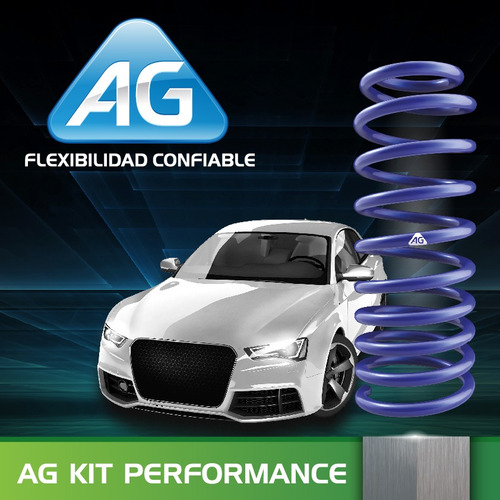 Imagen 3 de 6 de Kit 2 Espirales Delanteros Progresivos Vw Saveiro G5 2010/