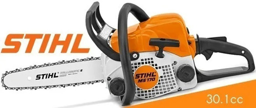 Imagen 1 de 5 de Motosierra A Gasolina Stihl 30.1cc Ms 170 1.8cv Nueva