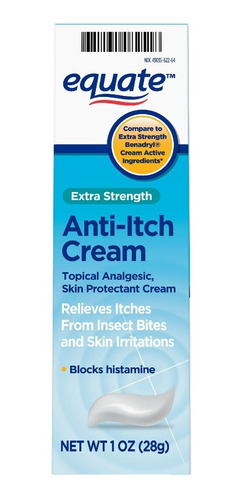 Crema Contra La Comezón Equate Extra Strength Anti-itch 28g