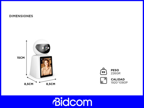 Kit X4 Cámara De Seguridad Srihome Audio Bidireccional 1080p