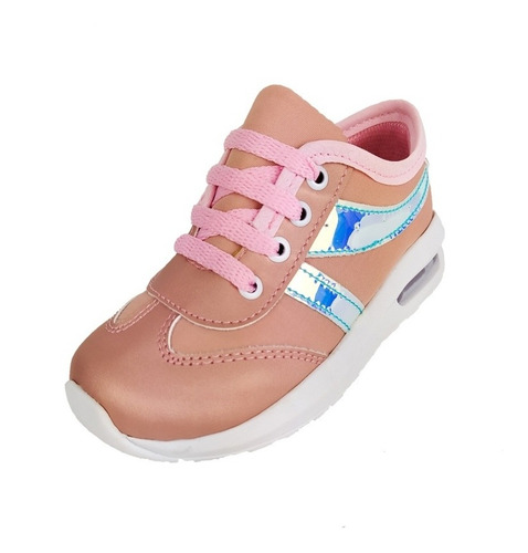 Imagen 1 de 6 de Tenis Niña Bebé Casuales Urbanos Diseño Innovador
