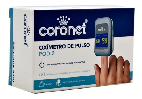 Oximetro Pulso Saturometro Coronet Envio Gratis Adulto Y Pe