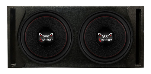 Subwoofer Doble 15 400w Rms Bomber Bicho Papao + Cajon Bass