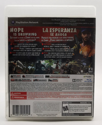 Dead Island Riptide Ps3 * R G Gallery (Usado)