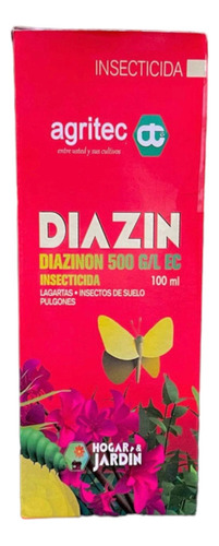 Insecticida Diazin - Elimina Insectos Plantas Jardín