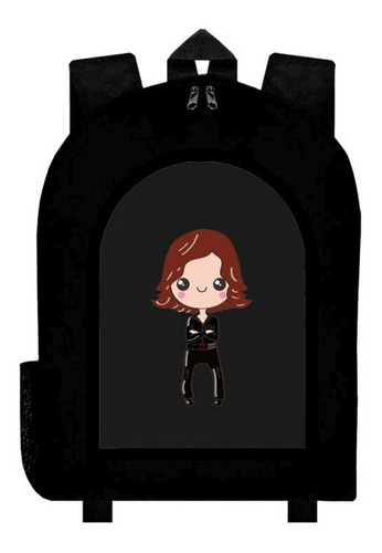 Mochila Black Widow Viuda Negra Adulto / Escolar F27