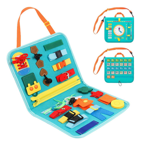 Tablero Sensorial Juego De Viaje Para Avión De Niños Ños Jue