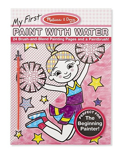 Melissa & Doug Mi Primera Pintura Con Agua Del Arte Del Cojí