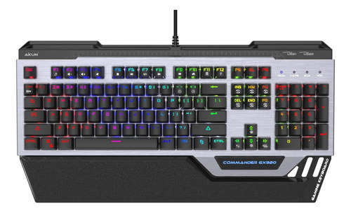 Comandante Gx920 rgb Profesional Teclado Mecanico  2 usb